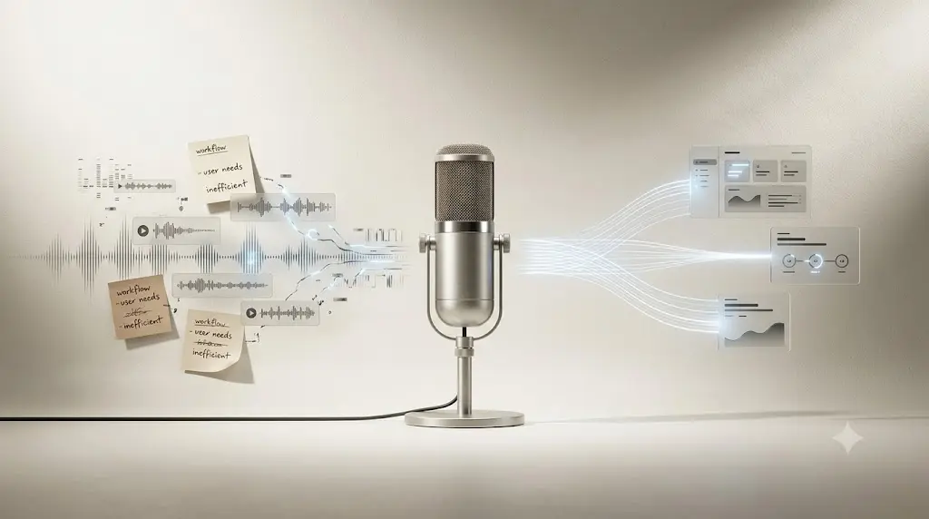 Un micrófono simple, claro y directo: contar un problema y recibir claridad a cambio